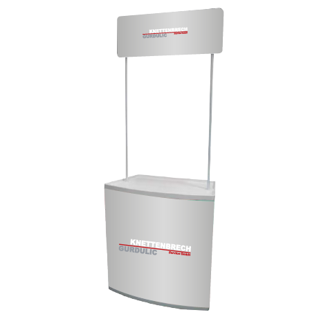 Promotiontheke | B 80,5 cm x H 219,5 cm x T 45 cm | bedruckt