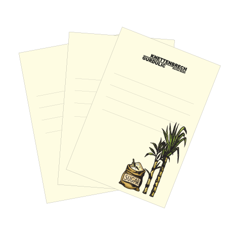 Briefpapier aus Zuckerrohr | DIN A4 | einseitig bedruckt