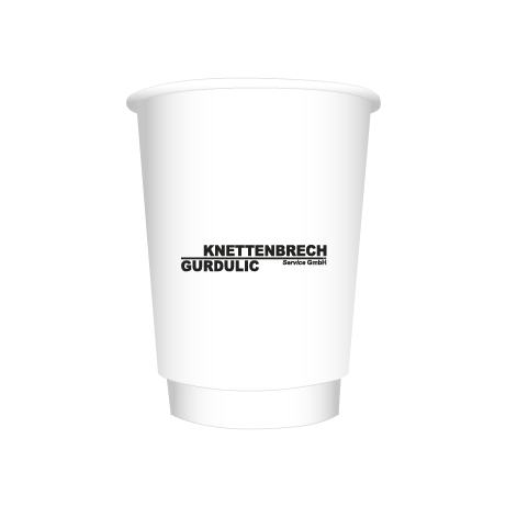 Pappbecher BIO | 300 ml doppelwandig | rundum bedruckt