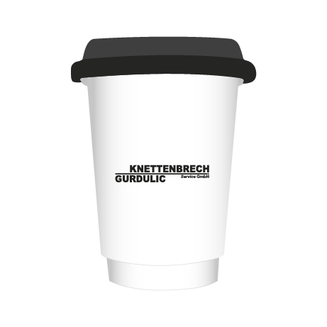 Pappbecher to Go BIO | 300 ml doppelwandig | rundum bedruckt